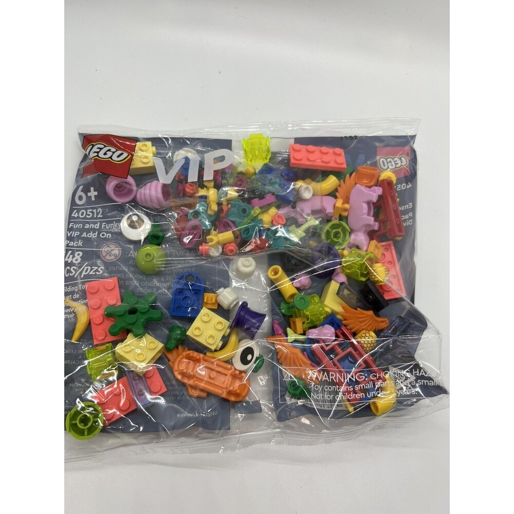 LEGO 40512 Fun and Funky VIP Add On pig bright accessory Pack 148 Piece New eyes